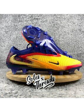 Nike Phantom 6 Low Elite FG 'Erling Haaland' Size 8.5 Men Navy Orange HQ2332-800